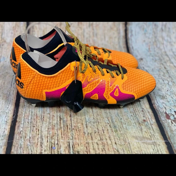 ADIDAS NIB Gold Pink X15+Primeknit Soccer Shoes LAST PAIR! - Picture 12 of 16